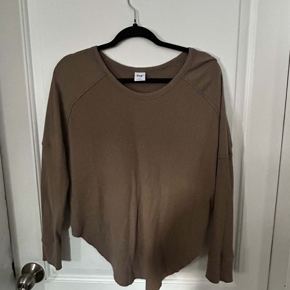 Tna Waffle Raglan Longsleeve